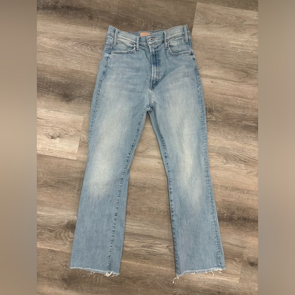 MOTHER jeans The Hustler Ankle Fray in Crossroads size 29 - Picture 4 of 7